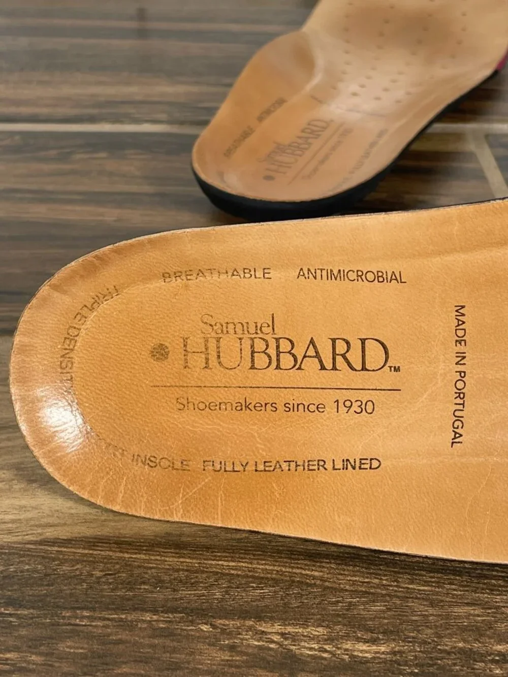 samuel hubbard Free Shoes Mens Size 10.5 Light Brown Leather Vibram Derby Oxford
